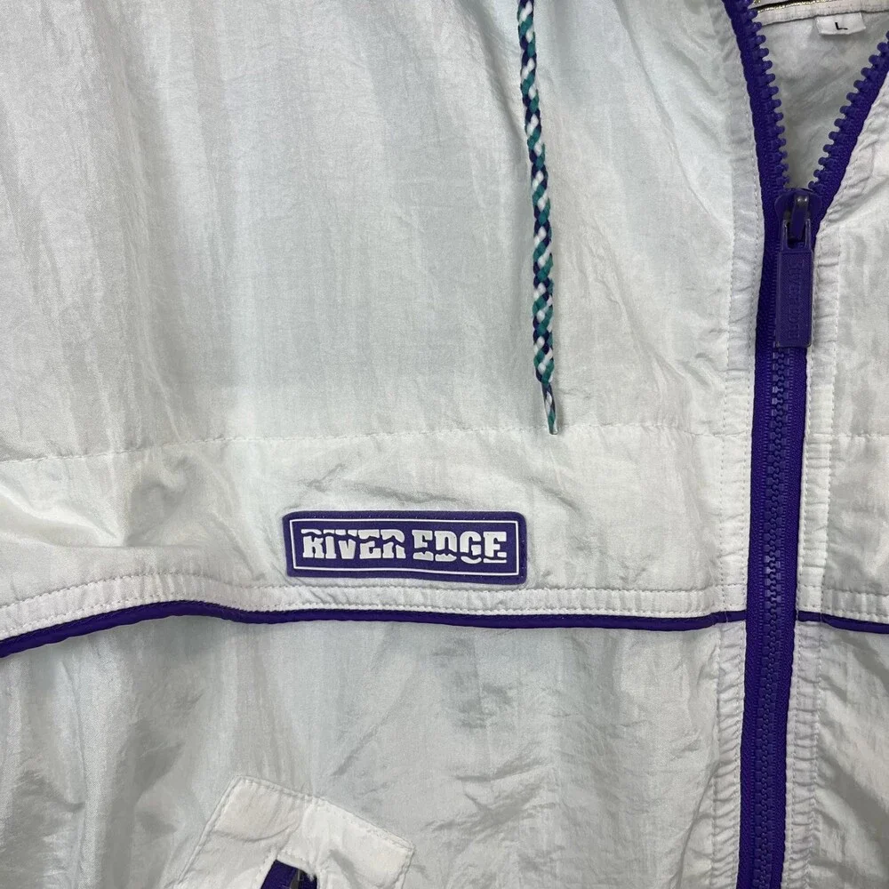VTG Windbreaker women’s size L - Picture 3 of 7
